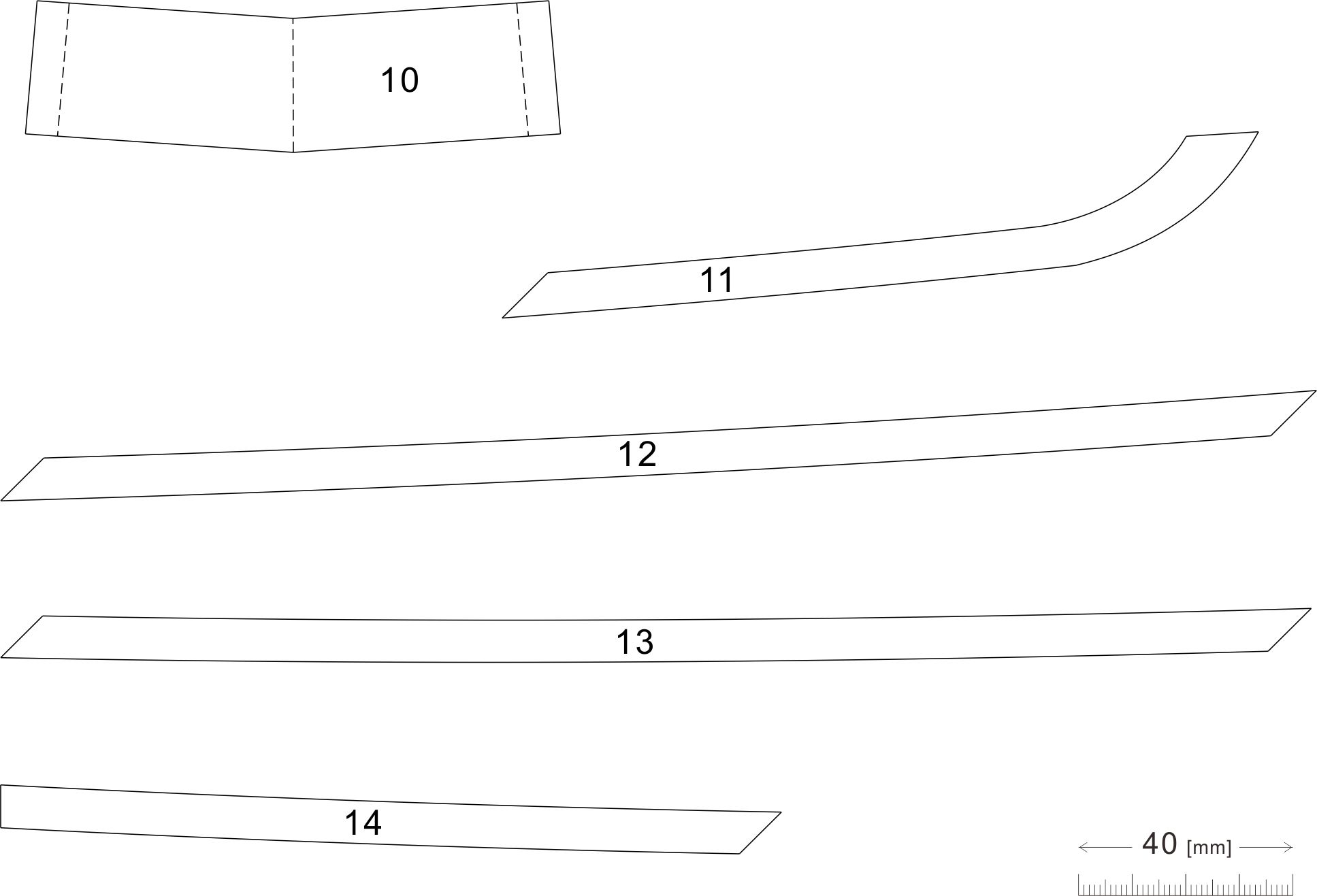 ダンボール刀の作り方１ 研究開発 相楽製作所