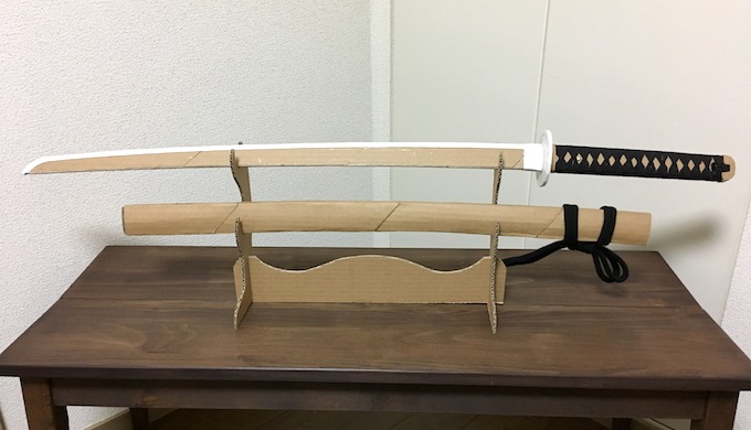 ダンボールで作る西洋剣の作り方 研究開発 相楽製作所