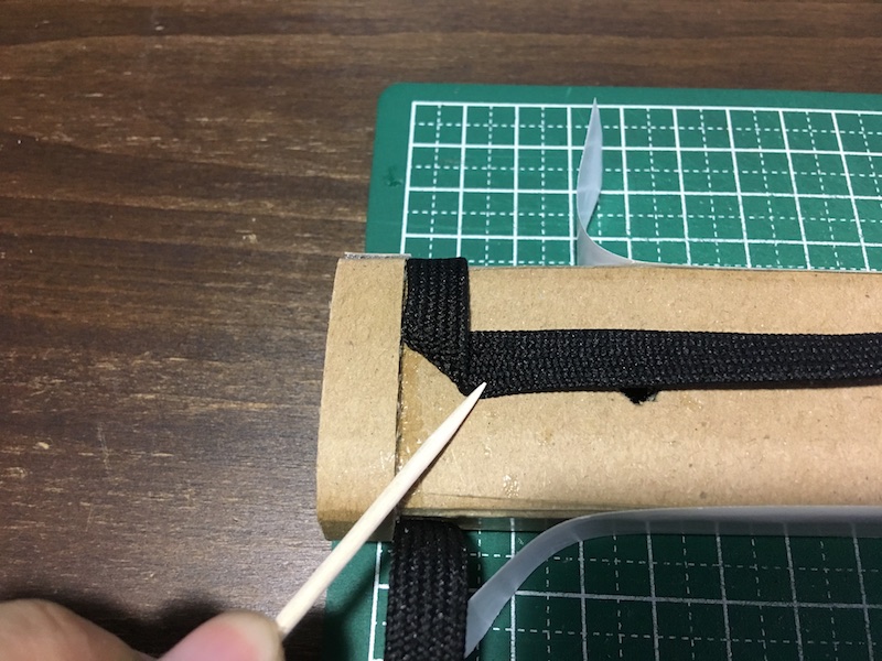 ダンボール刀の作り方５ 柄糸の巻き方 研究開発 相楽製作所